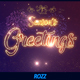 Seasons Greetings Line Gold - VideoHive Item for Sale