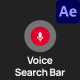 Voice Search Bar - VideoHive Item for Sale