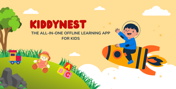 KiddyNest – The All-in-One Offline Learning App for Kids