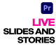 Live Slides And Stories For Premiere Pro - VideoHive Item for Sale