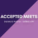 Accepted Meets | Dating for People with Disabilities | Flutter UI - CodeCanyon Item for Sale