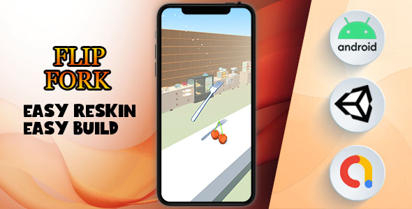 Flip Fork - (Unity - Admob - Game)