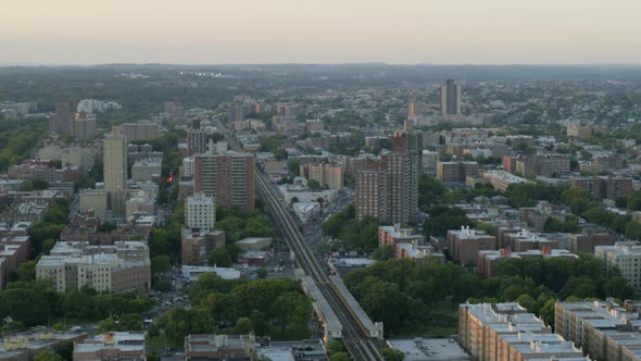 Bronx New York Aerial View