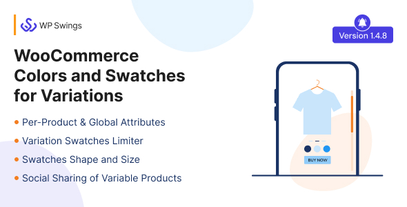 WooCommerce Colors And Swatches for Variations - Display swatch on Shop, Archive and category pages
