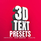 Text Presets - VideoHive Item for Sale