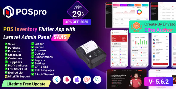 POS Pro - Advanced POS & Inventory Management System | POS SaaS Solution