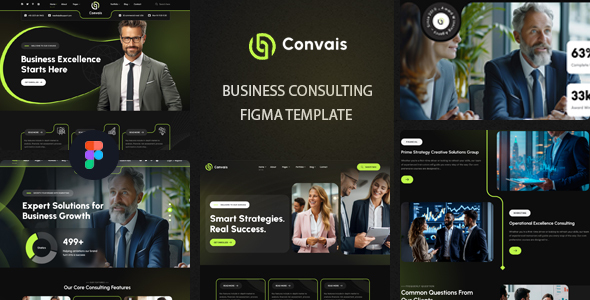 Convais - Business Consulting Figma Template