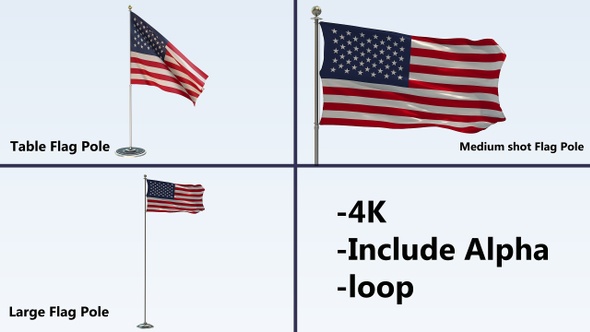 United States Pole Pack 4k-Loop