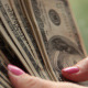 Women's Hands Counting Dollars - VideoHive Item for Sale