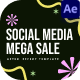 Social Media Post Mega Sale - VideoHive Item for Sale