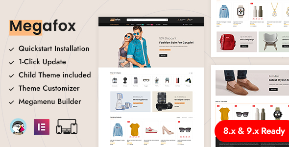 Megafox - Multipurpose Prestashop Responsive Theme