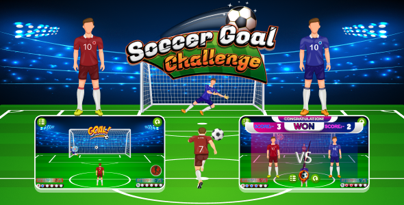 Soccer Goal Challenge – HTML5 Sports Game