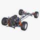 Car Powertrain with Chassis M1 - 3DOcean Item for Sale