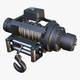 Electric Winch with Steel Cable M1 - 3DOcean Item for Sale