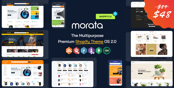 Morata - Fastest Shopify 2.0 Theme