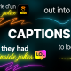 Subtitles & Captions Text Animations - VideoHive Item for Sale