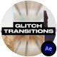 Vertical Glitch Transitions - VideoHive Item for Sale