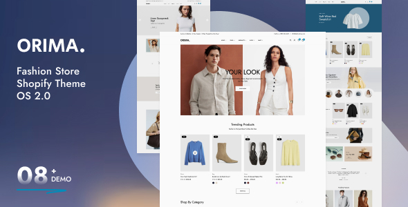 Orima –  Fashion Store Shopify Theme OS 2.0