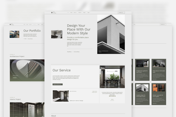 Bale - Architect Elementor Template Kit