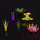 Low Poly Flower & Plant Pack | Stylized Nature Assets - 3DOcean Item for Sale