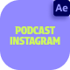 Podcast Instagram Story - VideoHive Item for Sale