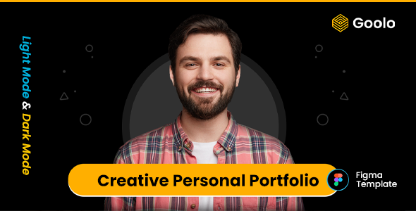 Goolo | Multi Resume Personal Portfolio Figma Template