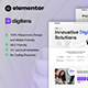 Digitera - Digital Agency Elementor Pro Template Kit - ThemeForest Item for Sale