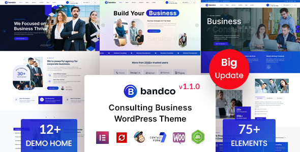 Bandco - Consulting Business WordPress Theme