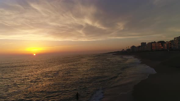 Romantic Sea Sunset