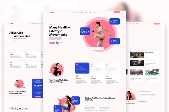 Bnefit - Gym & Fitness Center Elementor Template Kit