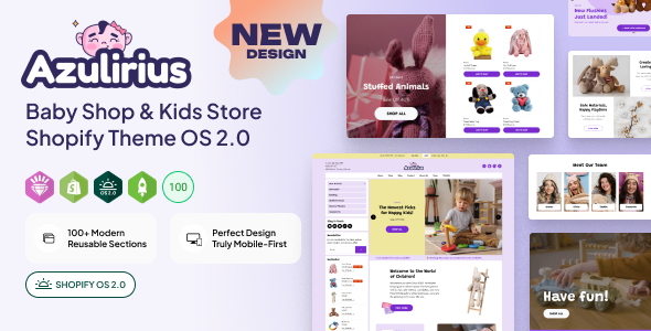 Azulirius | Baby Shop and Kids Store Shopify Theme OS 2.0