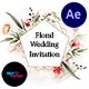 Floral Wedding Invitation - VideoHive Item for Sale