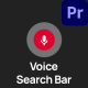 Voice Search Bar - VideoHive Item for Sale