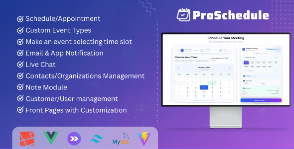 ProSchedule SaaS | AI-Powered Multi-Tenant Scheduling & Booking Platform