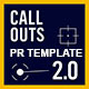Modern Call Outs 2.0 | MOGRT - VideoHive Item for Sale
