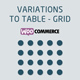 WooCommerce Variations to Table - Grid - CodeCanyon Item for Sale