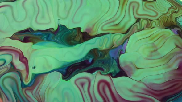 Abstract Colorful Sacral Liquid Waves Texture 872 alt