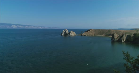 Famous Tourist Destination Symbol of Lake Baikal 