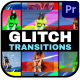 Grunge Glitch Seamless Transitions for Premiere Pro - VideoHive Item for Sale