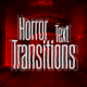 Horror Text Transitions - VideoHive Item for Sale