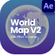 World Maps Infographic - VideoHive Item for Sale