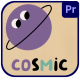 Cosmic UFO Sticker Titles for Premiere Pro - VideoHive Item for Sale