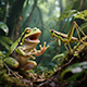 Night Jungle Ambience with Crickets and Frogs