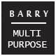 Barry – Business And Corporate Responsive HTML Template - ThemeForest Item for Sale