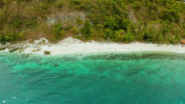 Tropical Beach and Blue Clear Sea