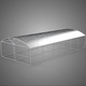 Structure Curved Greenhouse Hothouse Glasshouse Frame Plant Farm - 3DOcean Item for Sale
