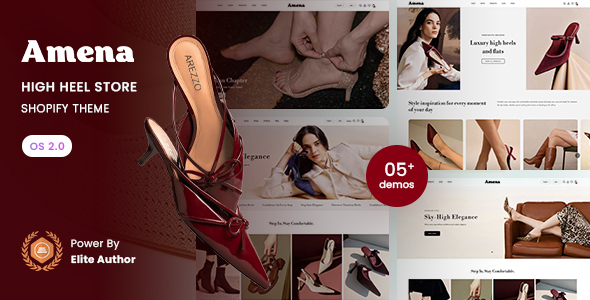 Amena - High Heel store Shopify 2.0 Theme