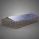 Photovoltaic Solar Panel Top Roof Greenhouse Hothouse Glasshouse - 3DOcean Item for Sale