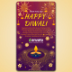 Diwali Festival Vertical Greeting - VideoHive Item for Sale