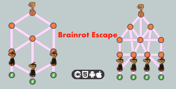 Brainrot Escape - Catch Ballerina - HTML5 Game, Construct 3
